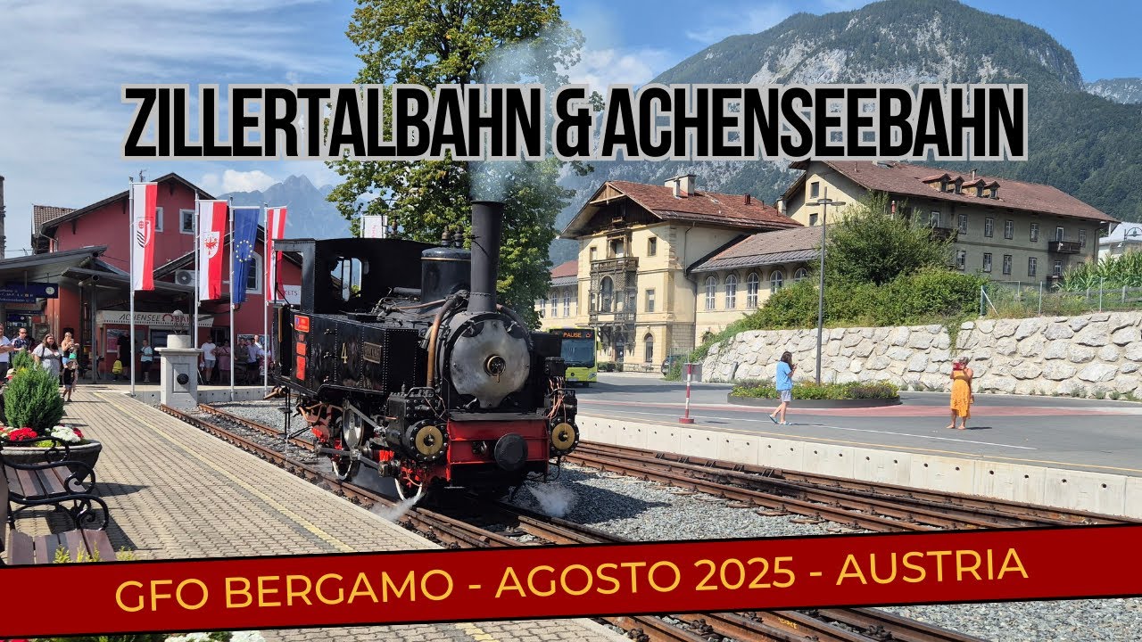 Zillertalbahn & Achenseebahn ferrovia a vapore a scartamento ridotto 760 mm in Austria - Jenbach