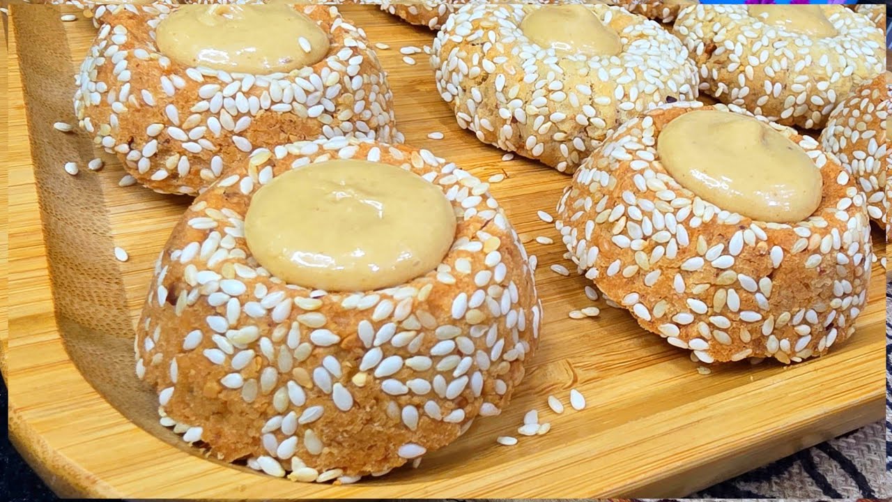 مطبخ ام وليد / حلوة جافة معمرة بالبنة ، لا شوكولا لا كارامال لا برستيج و نتيجة تحفة 😋 😍 🥰. 
