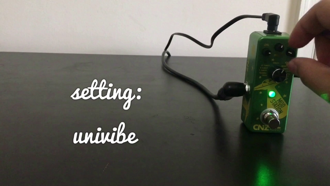 CNZ Audio Mod Station! (Multi-modulation pedal)