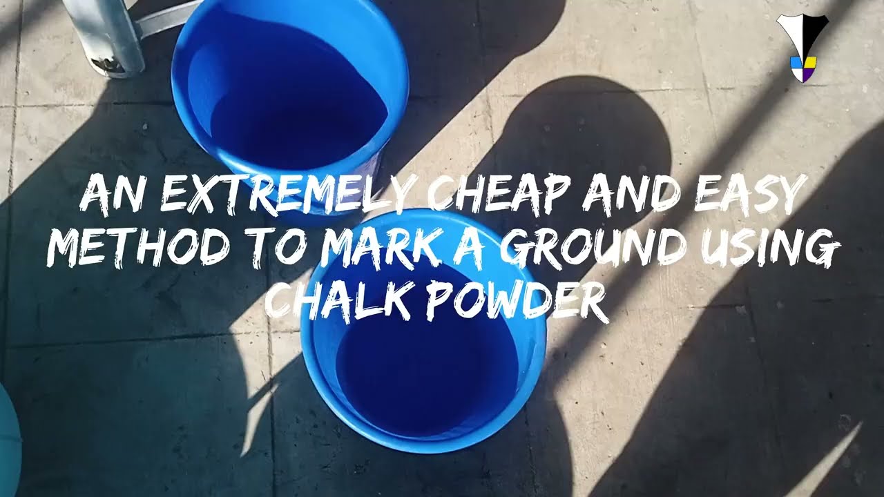 How to build an extremely cheap chalk powder ground marking machine!