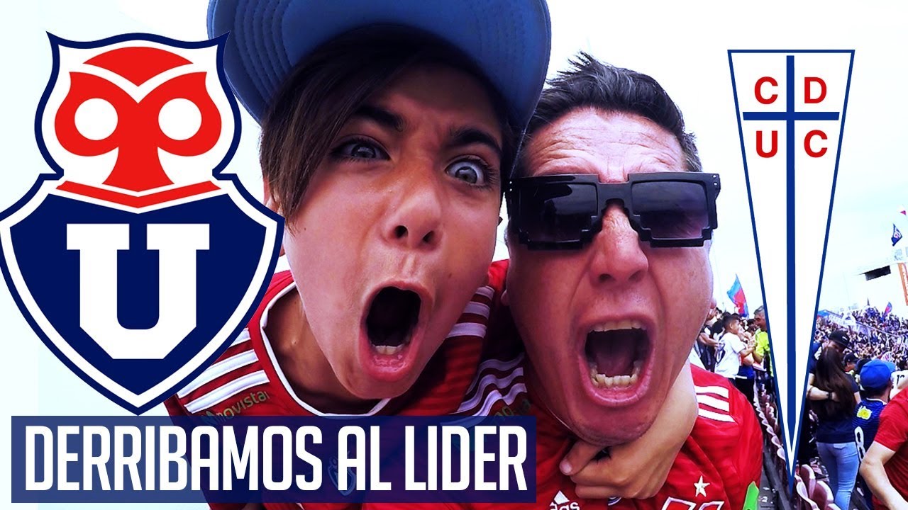 REACCION U. DE CHILE 2 VS U. CATÓLICA 0 - CLASICO UNIVERSITARIO TEÑIDO DE AZUL