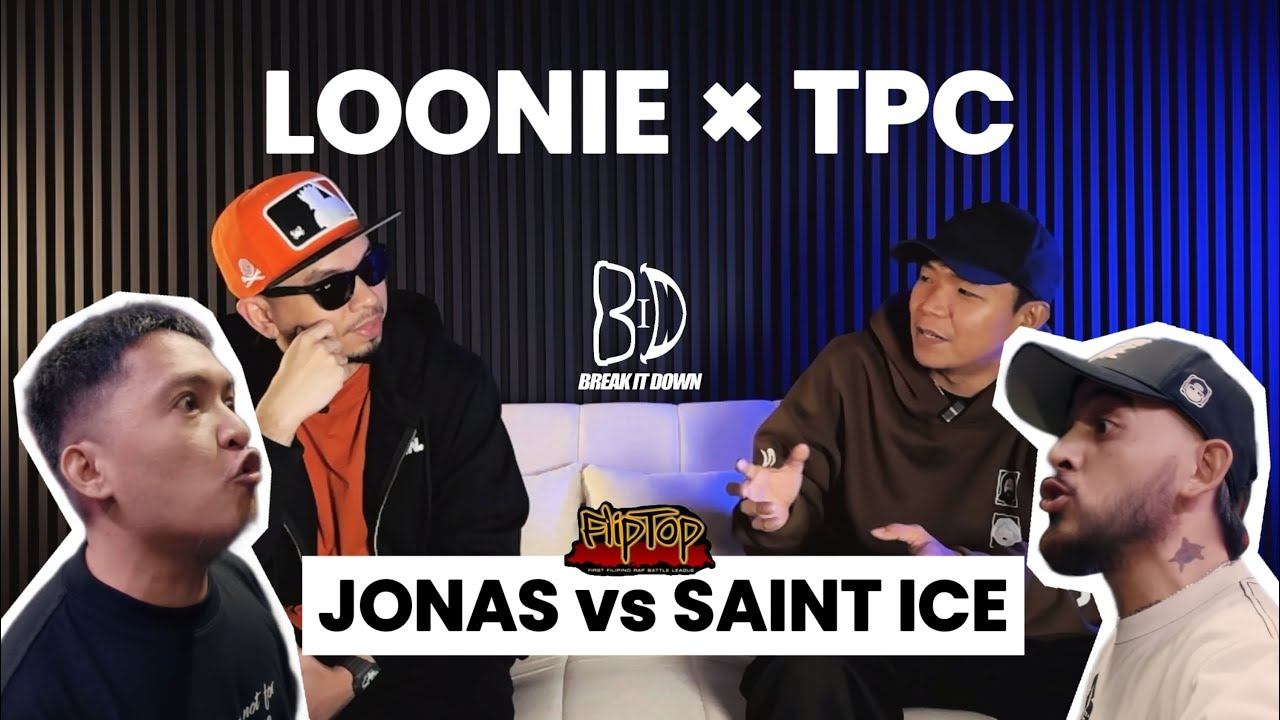 LOONIE × TPC | BREAK IT DOWN: Rap Battle Review E317 | FLIPTOP: JONAS vs SAINT ICE