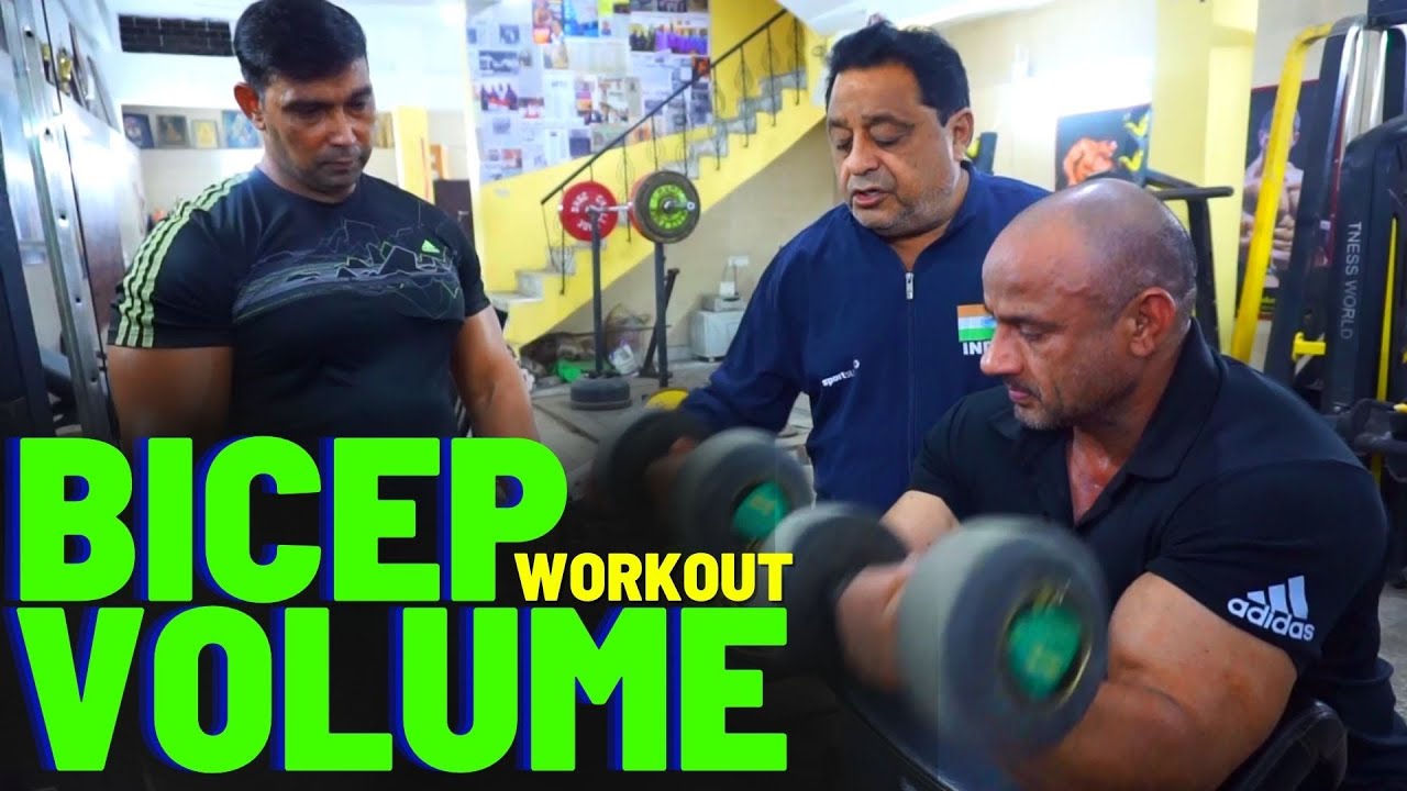 Bicep Volume Workout