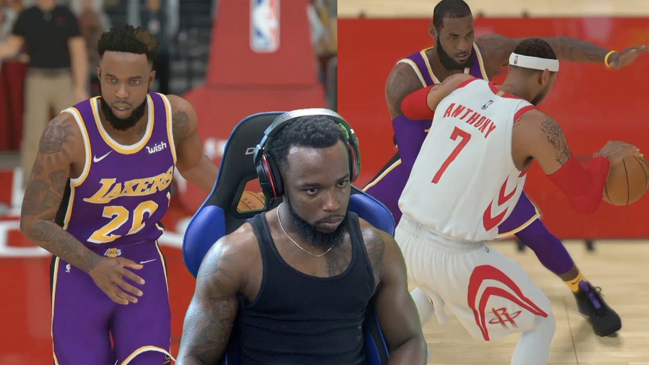 Me and Lebron are BEEFING!! Lakers vs Rockets NBA 2K19 MyCareer Ep. 11
