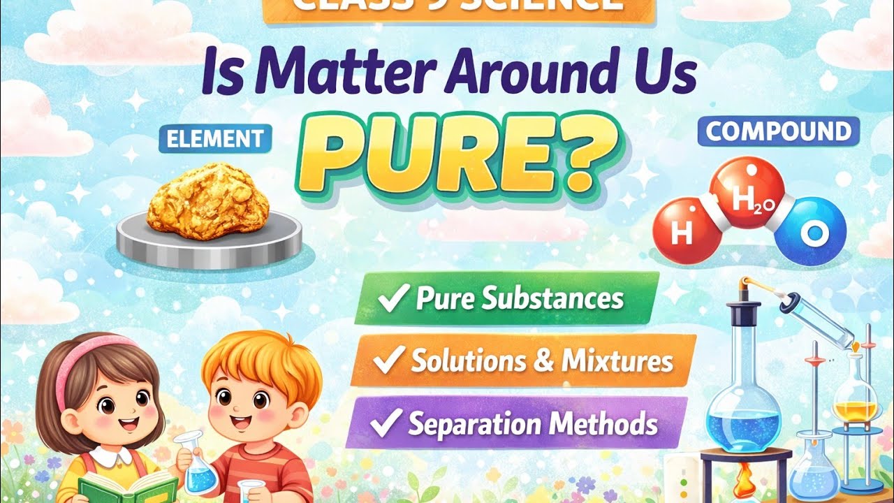 Is Matter Around Us Pure?