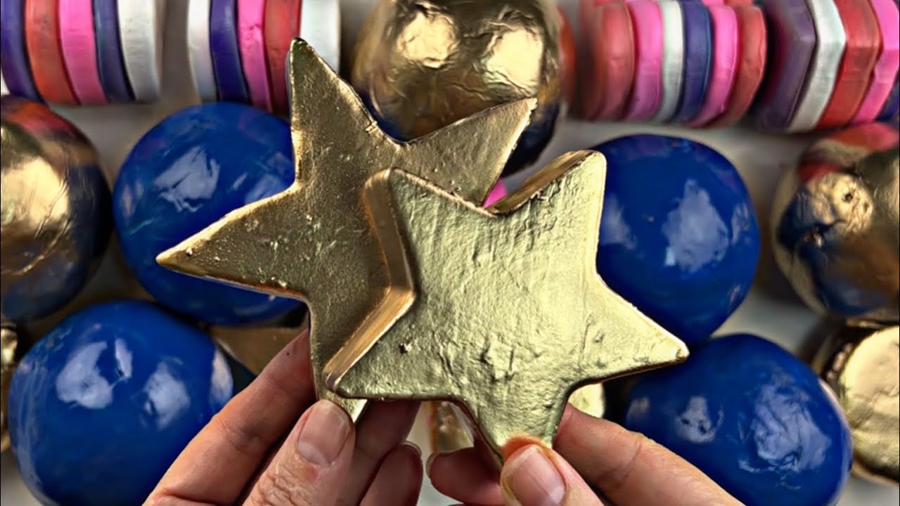 Cracking light plasticine 🌟⭐️
