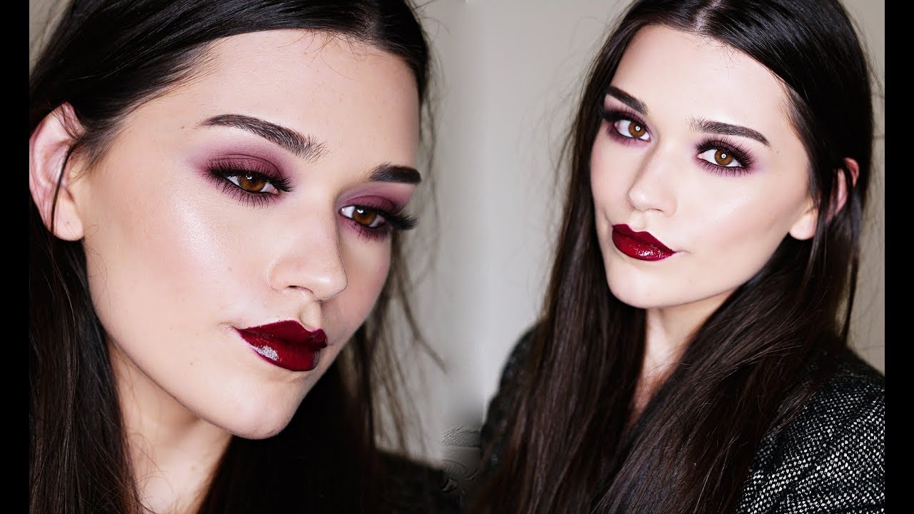 Vampy November makeup tutorial