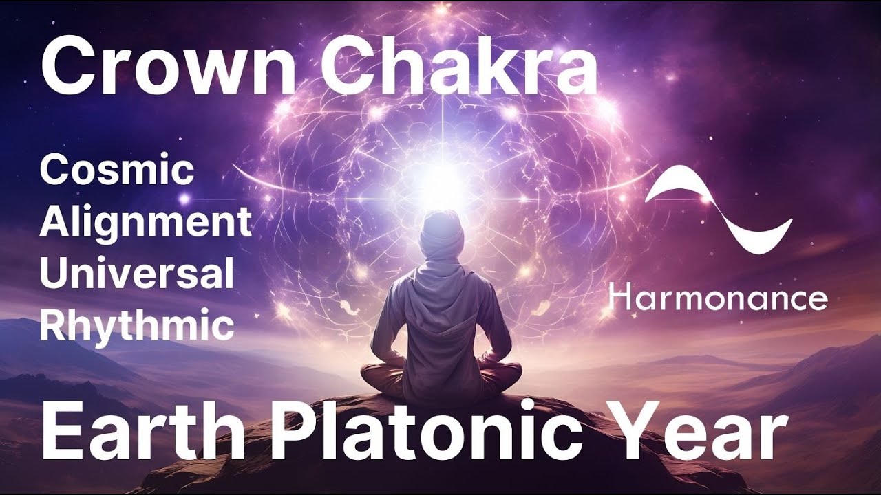 Crown Chakra Healing | Harmonics of Earth Platonic Year | Cosmic Alignment & Enlightenment