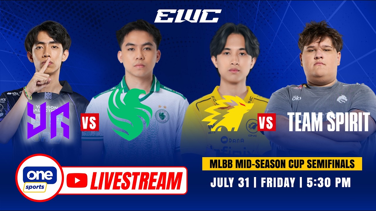 LIVE: TEAM FALCONS vs. YG | MLBB MID-SEASON CUP SEMIFINALS | EWC | JULY 31, 2026