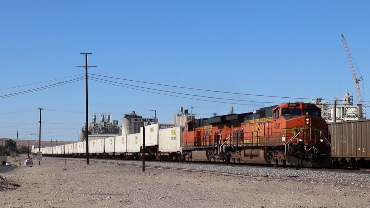 BNSF 194 Compilation of Cajon & Needles Sub Action