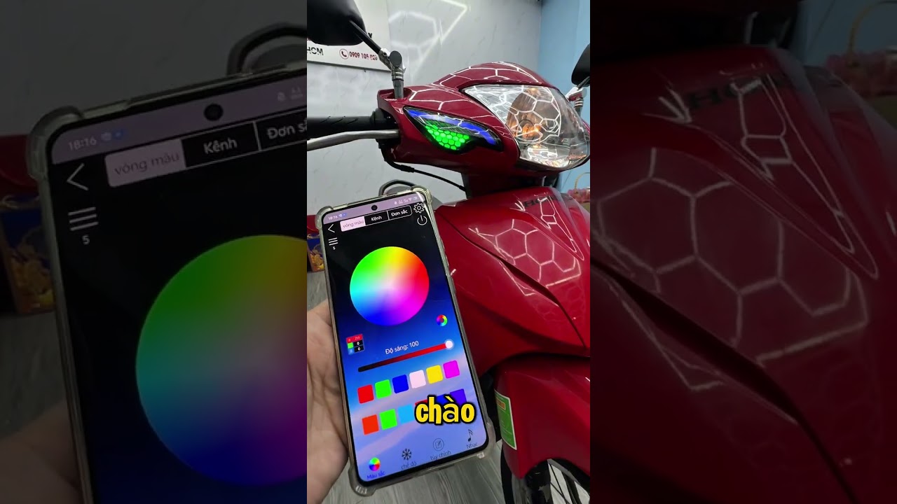 HƯỚNG DẪN CHỈNH APP LEDLAMP CHO XINHAN WAVE A 110