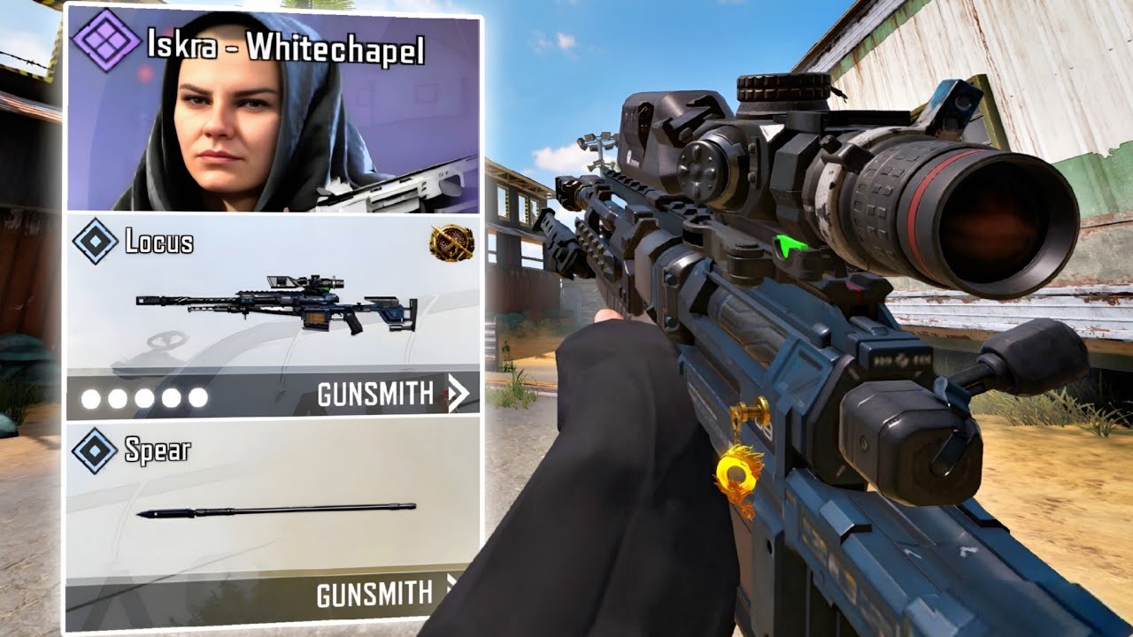The ultimate default locus sniper loadout combo in CODM ❤️&zwj;🔥 | CALL of DUTY MOBILE