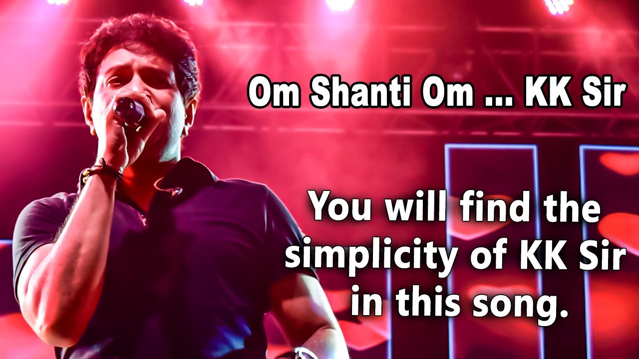 Aankhon Mein Teri Ajab Si KK Last Original । KK Last Live Exclusive Original । KK Last Live Song.