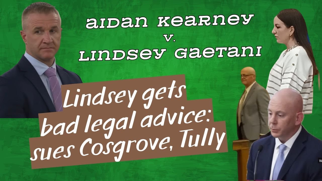 Aidan Kearney aka Turtleboy v Lindsey Gaetani💥Defamation Case takes Wild Turn💥Tully, Cosgrove Sued