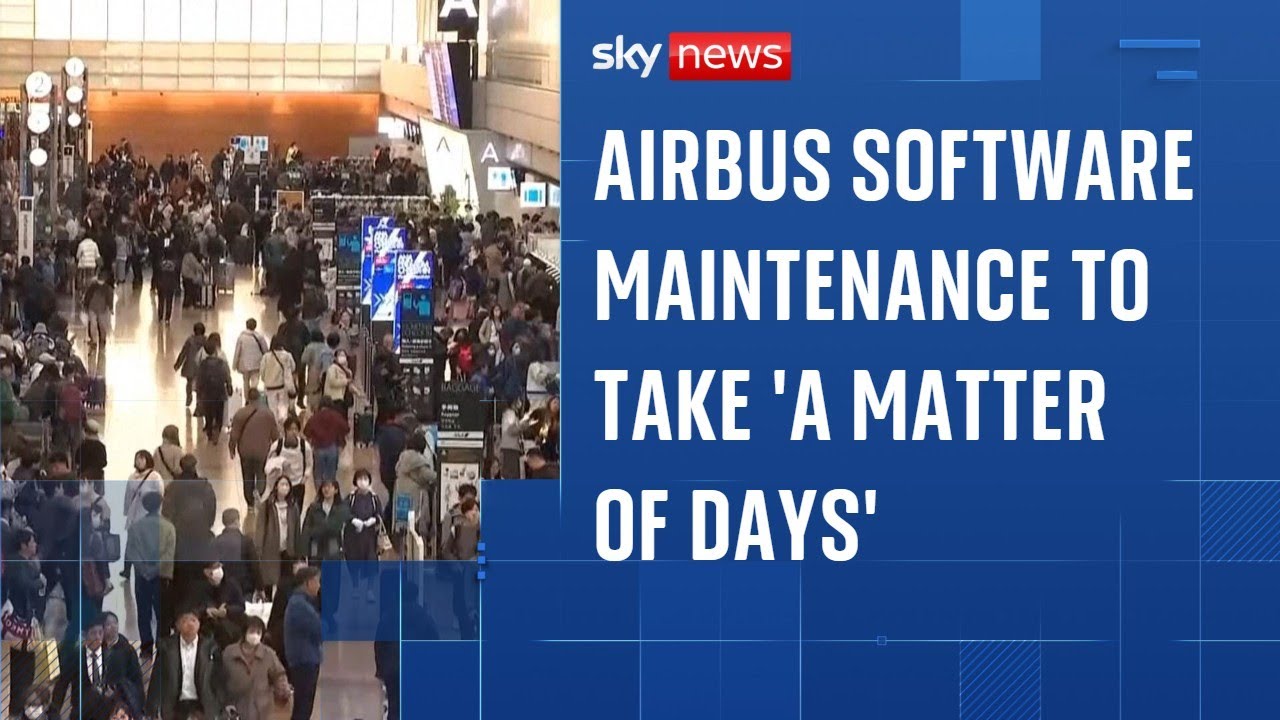 Airbus software maintenance to take 