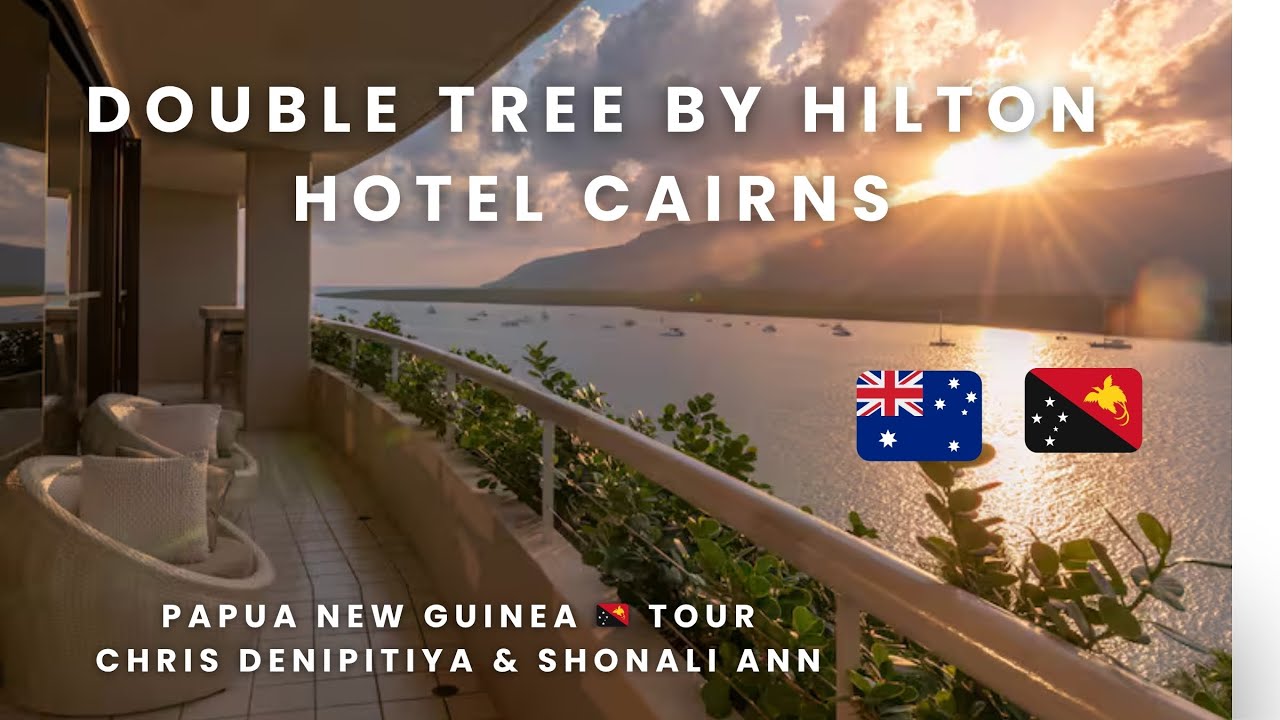 🌴 Hilton Cairns | Luxury Stay in Tropical Paradise 🇦🇺  CairnsAustralia #GreatBarrierReef #luxury 