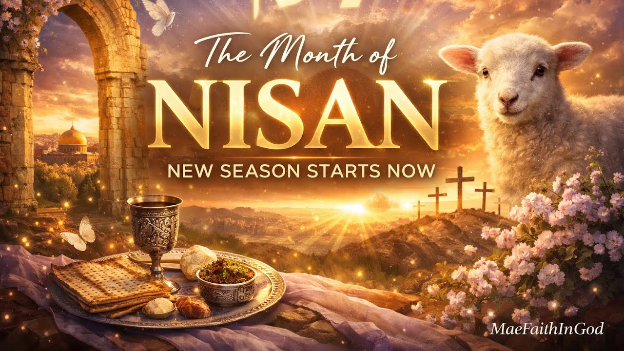 The Month of Nisan 🌿 A Time of Deliverance, Transition & God’s New Beginning (2026)🌸