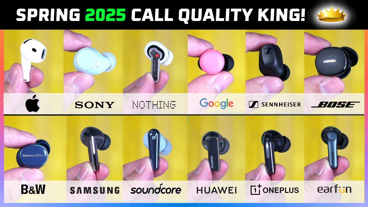 2025 BEST Call Quality Earbuds Ranked! 👑 (Budget to Premium)