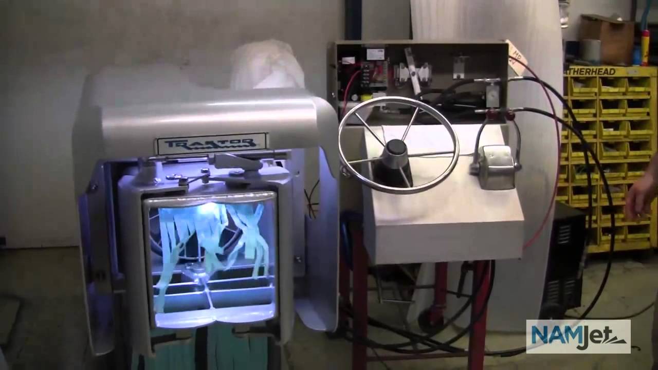 Namjet Steering and Reverse Operations Demo