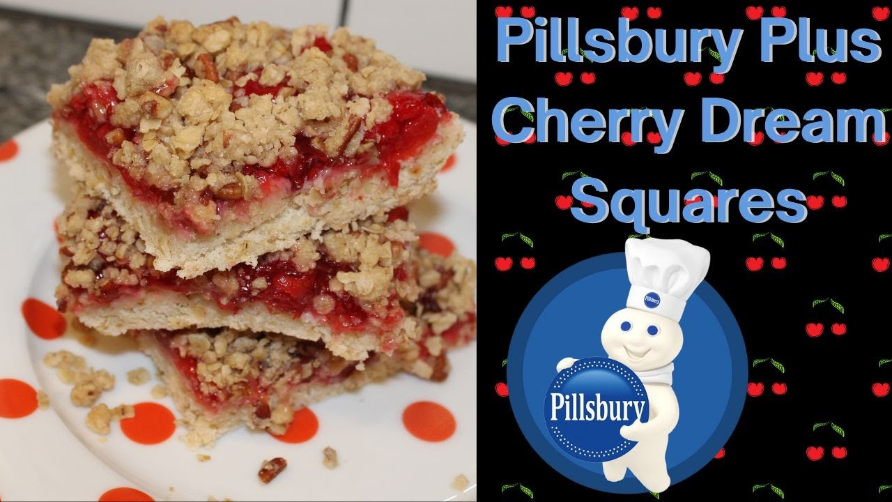 Pillsbury Plus Cherry Dream Squares Recipe from Southern Living Magazine October 1980