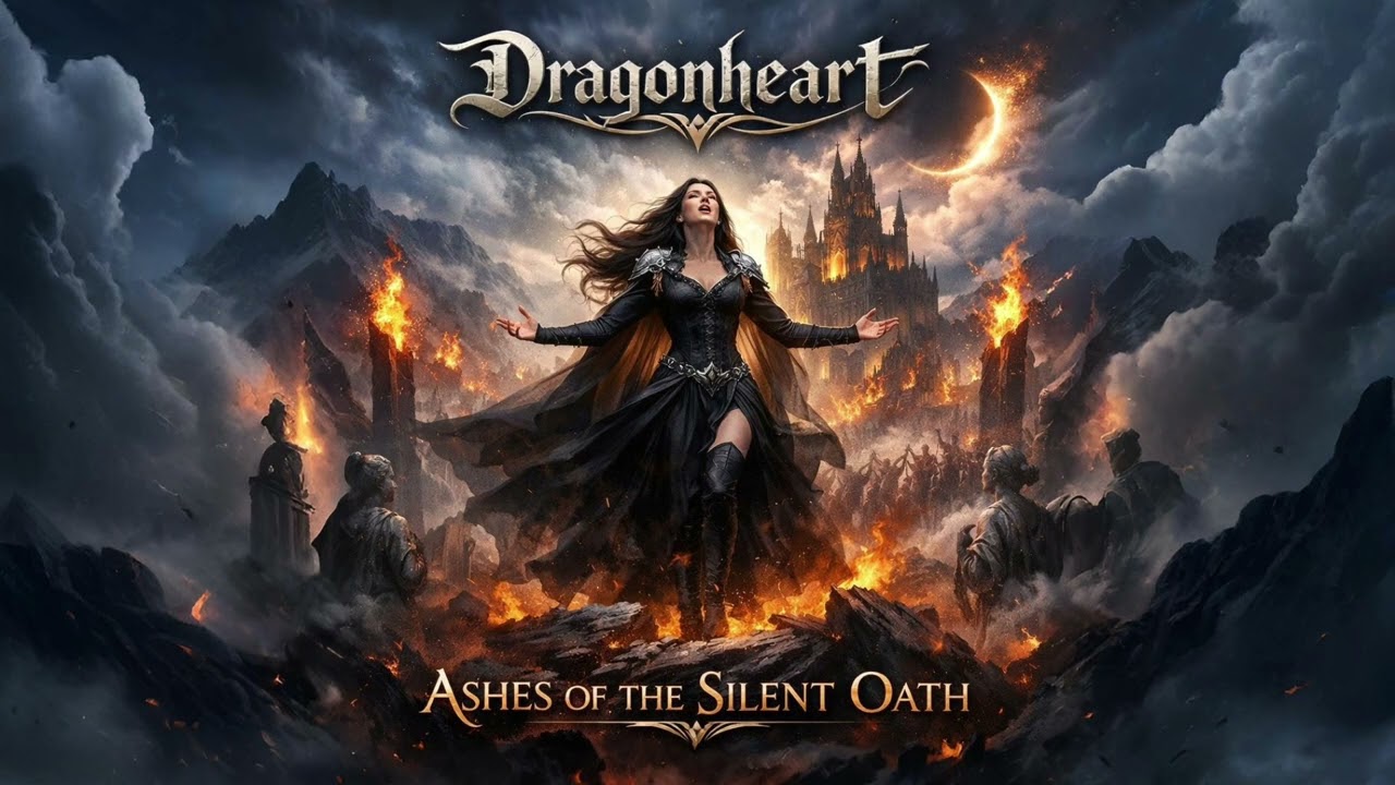 ASHES OF THE SILENT OATH ⚔️ DRAGONHEART | EPIC MALE FRONTED SYPHONIC METAL ANTHEM