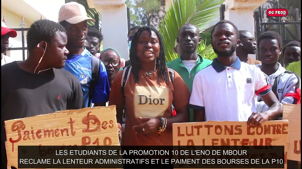 ENO de Mbour : les étudiants de la Promotion 10 dénoncent la lenteur administrative
