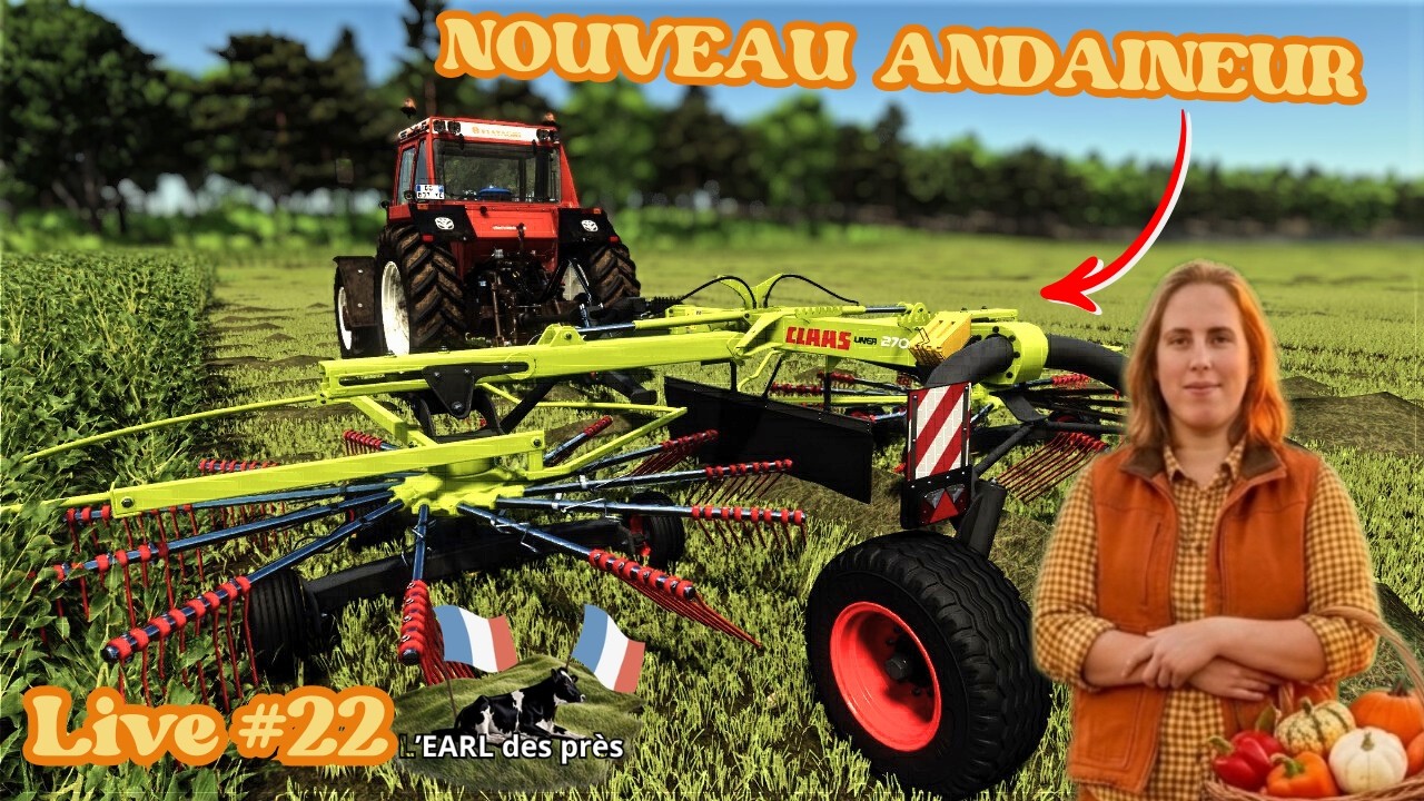 🔴Bye bye l'ancien andaineur, bonjour le 2 toupies ! │EARL DES PRES 🐄 #22