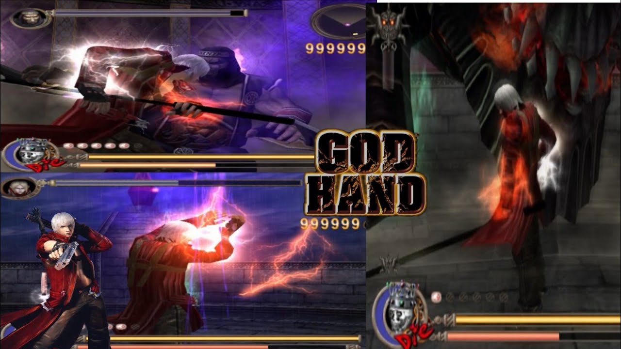 God hand mod dante stage terakhir tamat aethersx2 gameplay