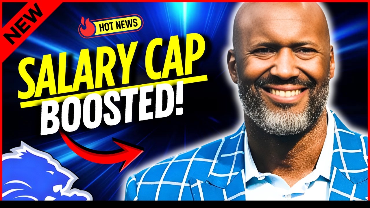 MAJOR NEWS FOR THE DETROIT LIONS SALARY CAP!