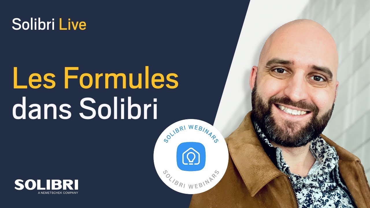 Solibri Live FR - Les Formules dans Solibri