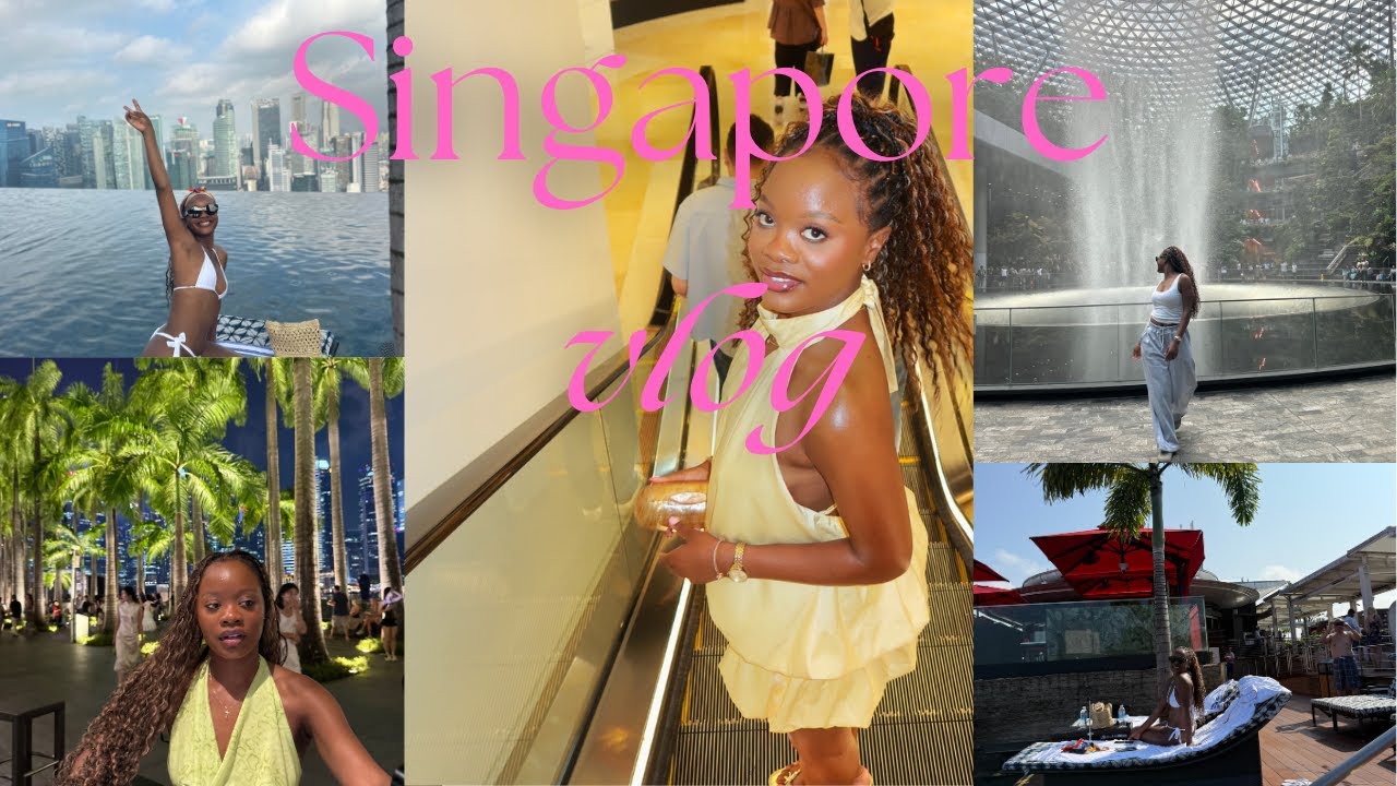 72 Hrs in Singapore Vlog/MarinaBay Sands/Skypark/Exploring Singapore, hawker centres & more