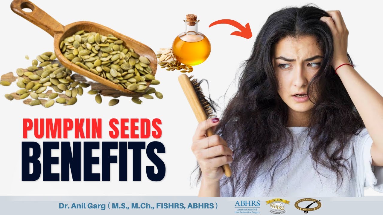 Benefits Of Pumpkin Seeds for hair Loss | कद्दू के बीज के फायदे बालो के लिए