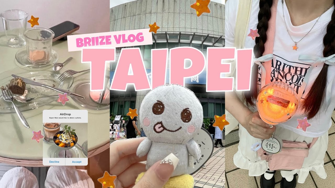 【BRIIZE VLOG #4】ライズ追いかけ台湾へ★ RIIZING DAY IN TAIPEI🇹🇼 #브리즈로그