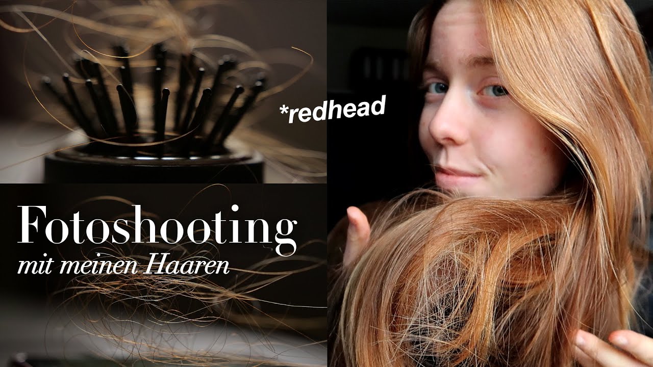 📸 Haare &auml;sthetisch fotografieren ✨ | Fotoshooting mit meinen roten Haaren | Vlog