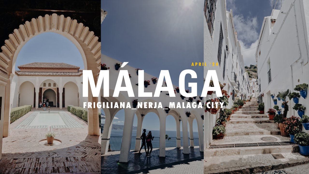 Málaga Vlog 2024 (Frigiliana, Nerja & Malaga City) First Solo Travel