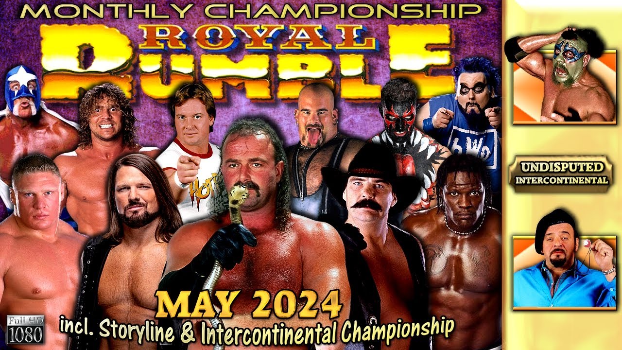 WWE 2K: 30-Man ROYAL RUMBLE [MAY 2024] ► Monthly Championship ► 4K