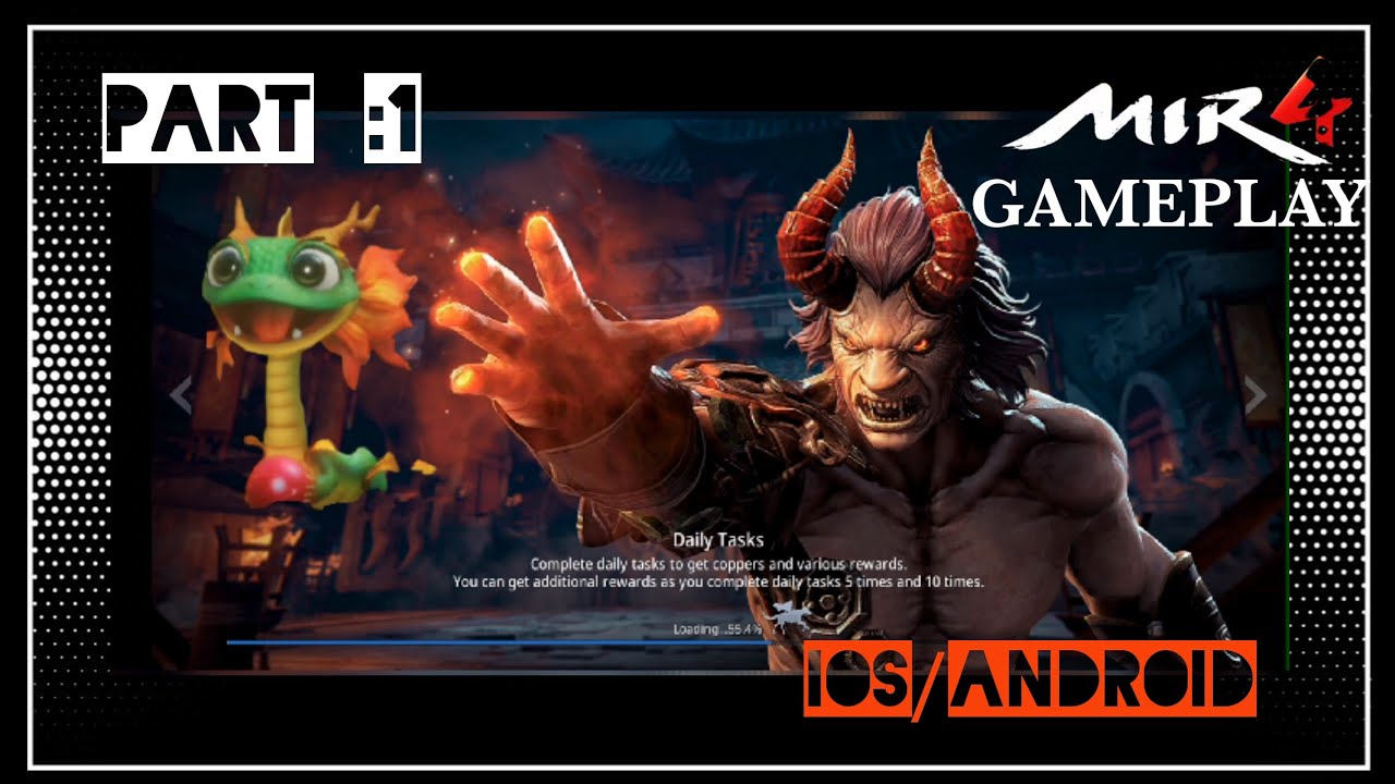 MIR4 ANDROID GAMEPLAY | MIR4 GAMEPLAY ( ANDROID & IOS ) - PART 1