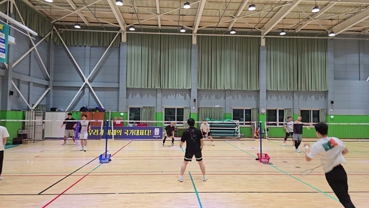 02/24 노고단스포츠클럽 연습게임 엄기영,김욱 / 문성식,조태욱