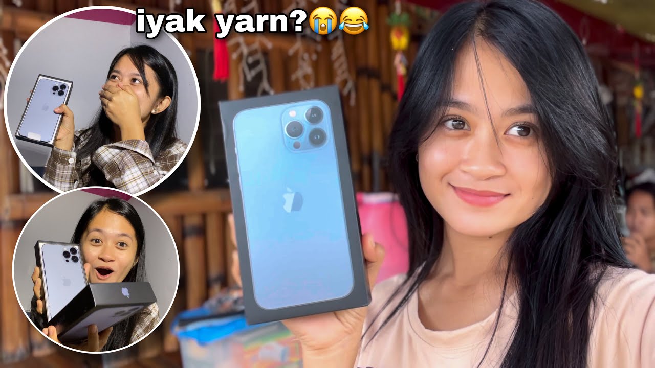 May iPhone pero walang IPON! | Unboxing My iPhone 13 pro max! | Sai Datinguinoo