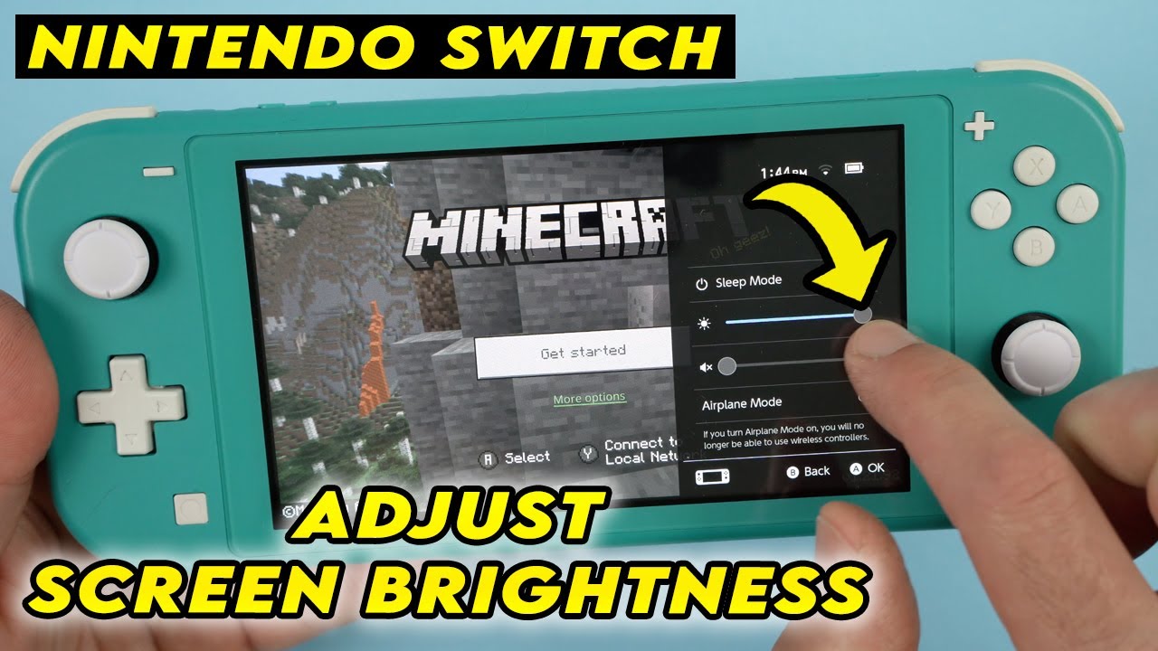 Nintendo Switch : How to Adjust the Screen Brightness