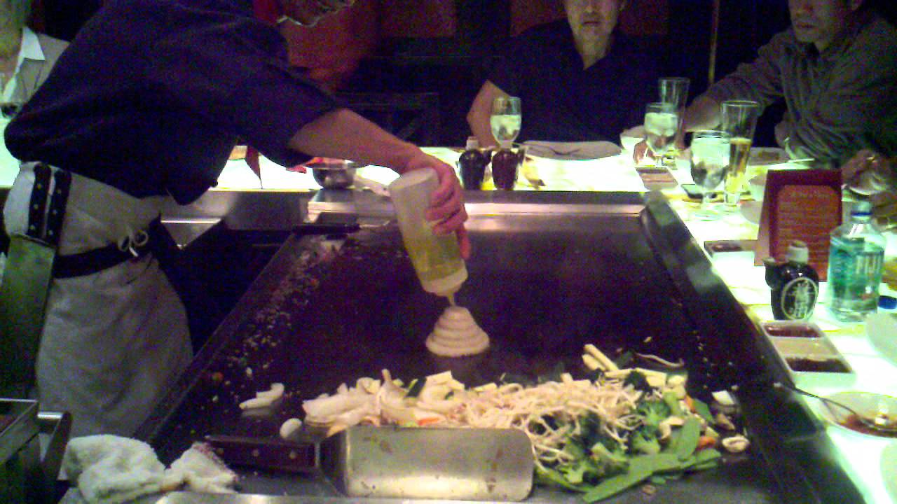 Teppanyaki Fire Volcano at Golden Nugget Las Vegas