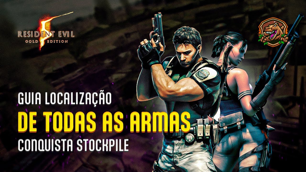 Resident Evil 5 - Localização de Todas as Armas