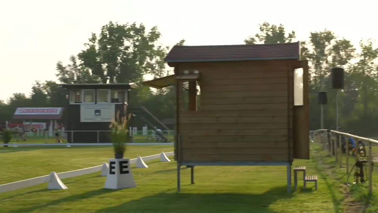 Dressur Zweispänner Pony Klasse M in der Kutschengilde Viernheim 