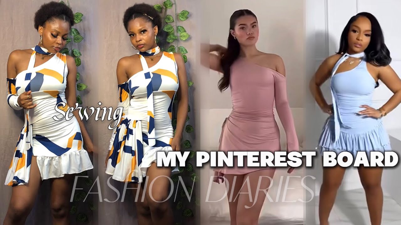 SEWING MY PINTEREST BOARD 🪡FASHION DIARIES EPISODE 3