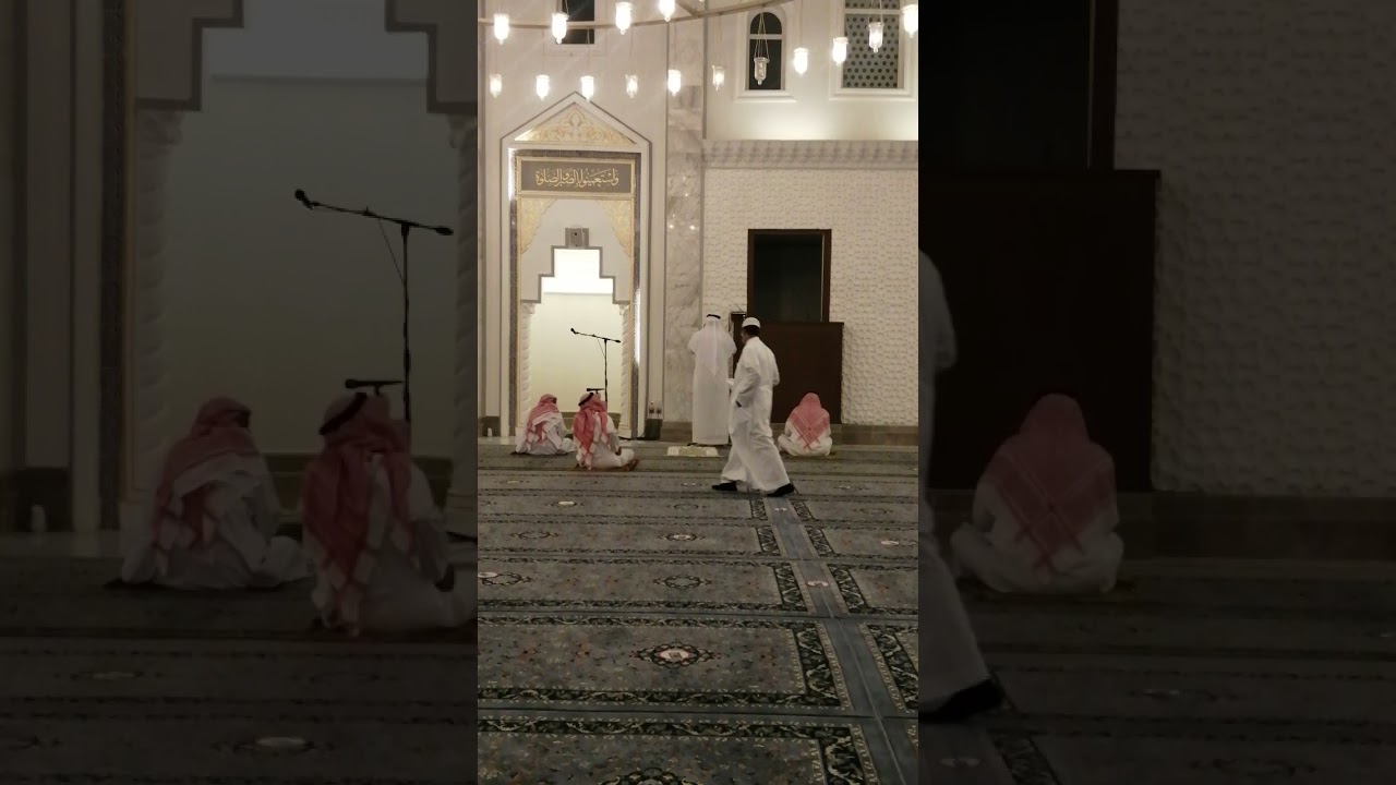 تقليد الشيخ محمد رمل فضيلة المؤذن محمد بن شاكر الحذيفي