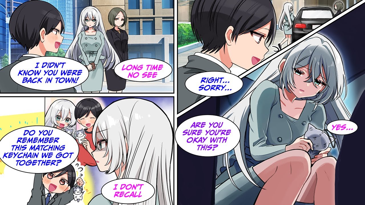 [Manga Dub] I used to play with the daughter of a wealthy company's CEO. Years later...