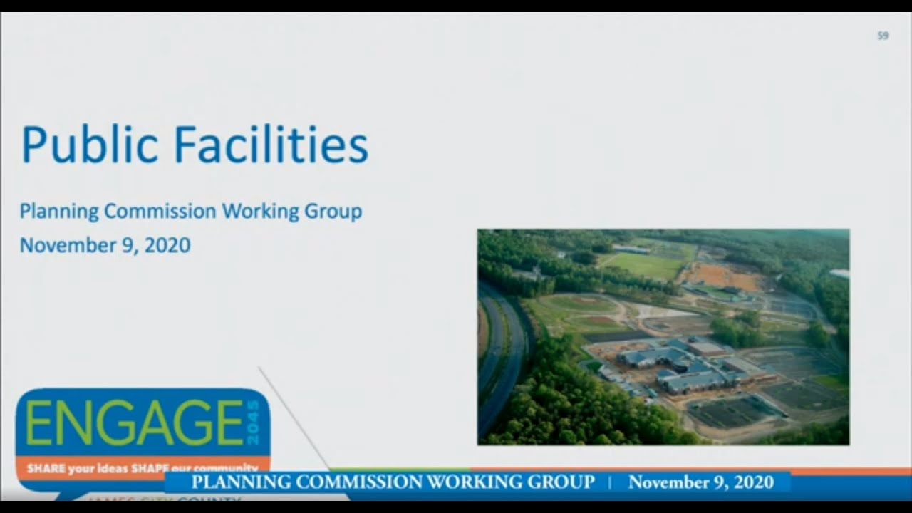 Planning Commission Working Group: Public Facilities Presentation - November 9, 2020