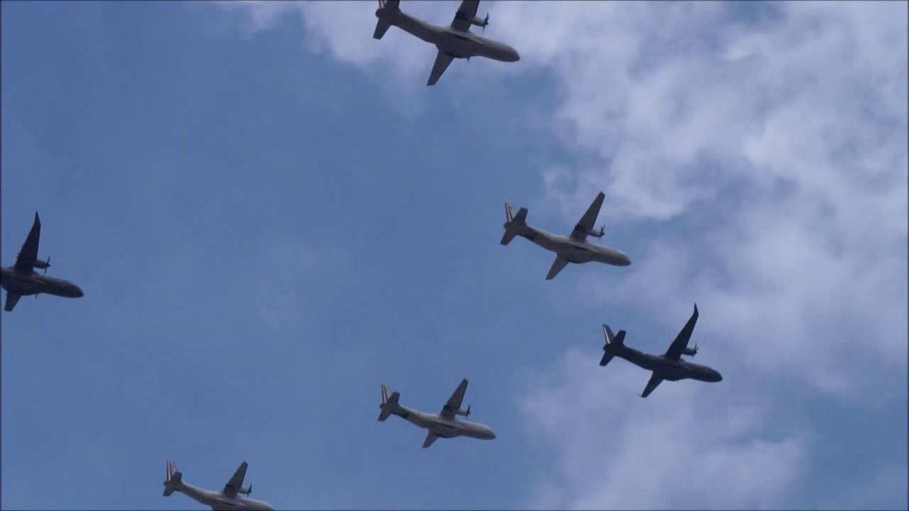 Desfile aéreo del 16 de septiembre