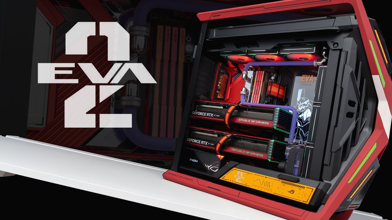 DUAL 4090 Editing RIG - EVA-02 Edition!