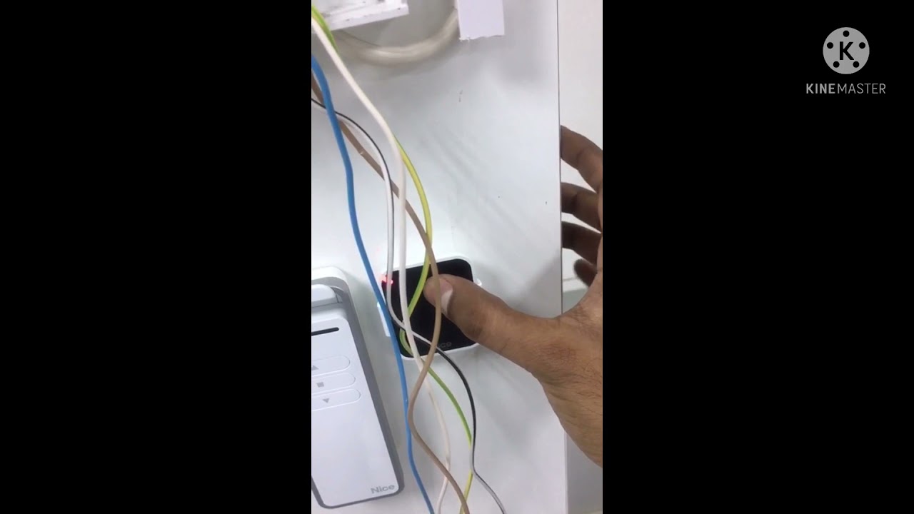 Nice MC200 control box programming procedure